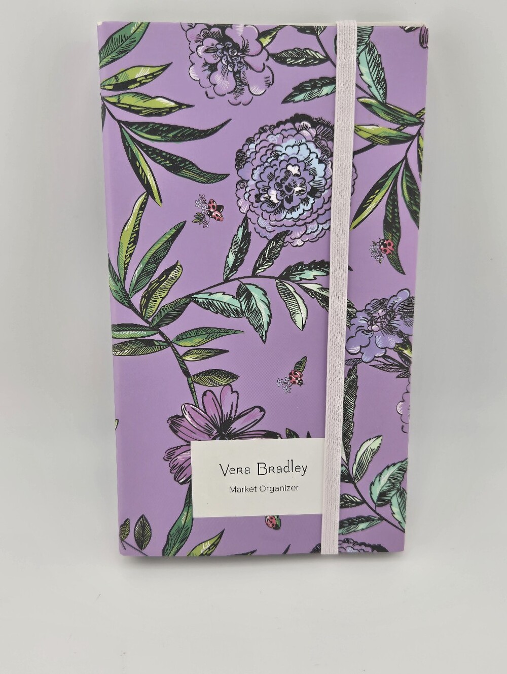 Vera Bradley Market Organizer Lavender Meadow